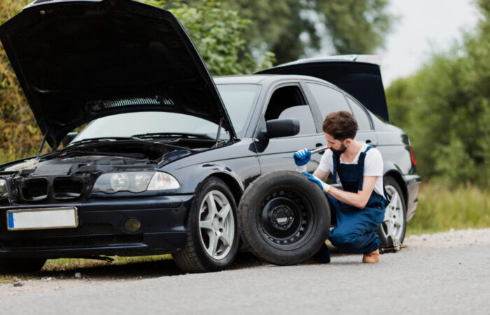 Unfallreparatur Auto