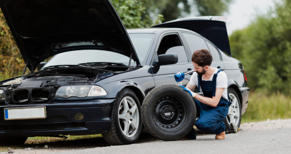 Unfallreparatur Auto
